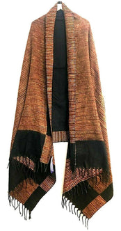 Festival Stall LTD Boho festival Clothing Shawl Poncho blanket warm scarf wrap yoga meditation hippy boho pashmina fleece