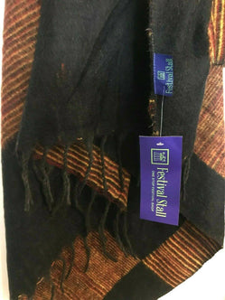 Festival Stall LTD Boho festival Clothing Shawl Poncho blanket warm scarf wrap yoga meditation hippy boho pashmina fleece