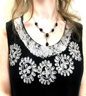 Festival Stall LTD Boho festival Clothing Party Dress Boho hippy black & silver summer sun beach festival free size uk