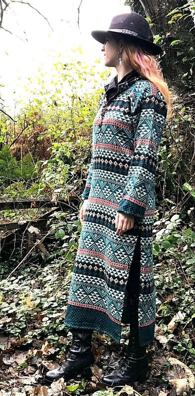 Festival Stall LTD Boho festival Clothing Boho Hippie Ethnic Indian Winter Kurta long Dress Tunic 6 8 10 12 14 16 M L XL