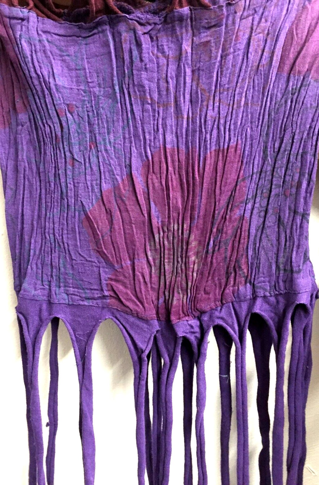 Festival Stall LTD Boho festival Clothing Long length, crinkle, cotton, grey, jade, purple, fringed, knotted, goth, boho hippy festival style, fashion scarf, wrap, pashmina