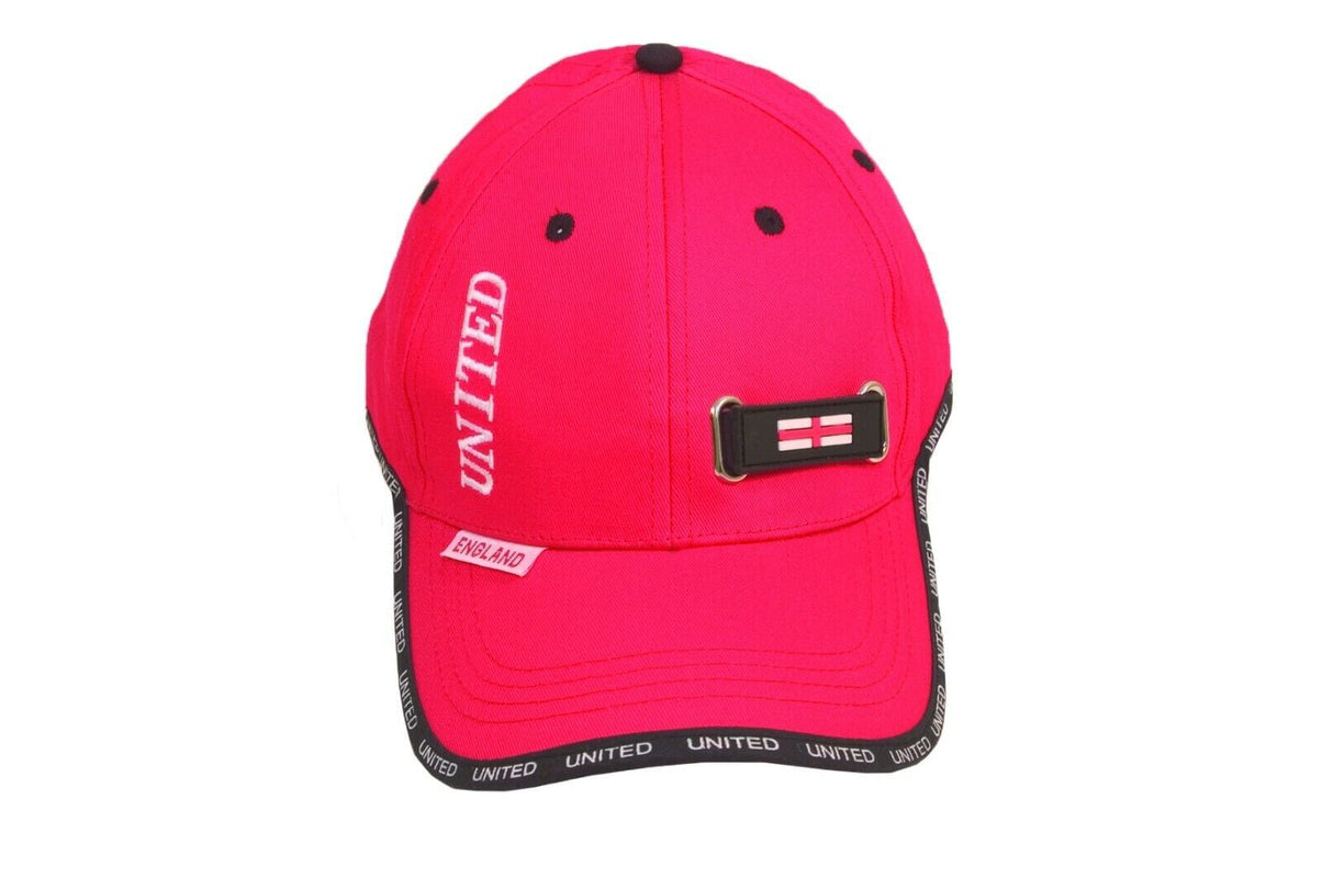 Festival Stall LTD Boho festival Clothing ENGLAND baseball cap hat black red summer sun beach sports one size