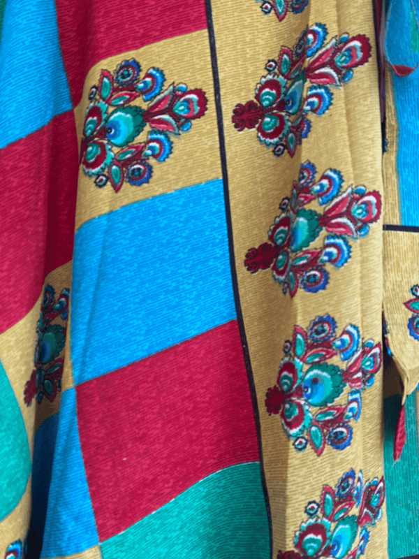 Festival Stall LTD Boho festival Clothing Wrap Skirt Vintage long Maxi Boho Hippy Sari Silk retro Festival summer UK 8 - 18