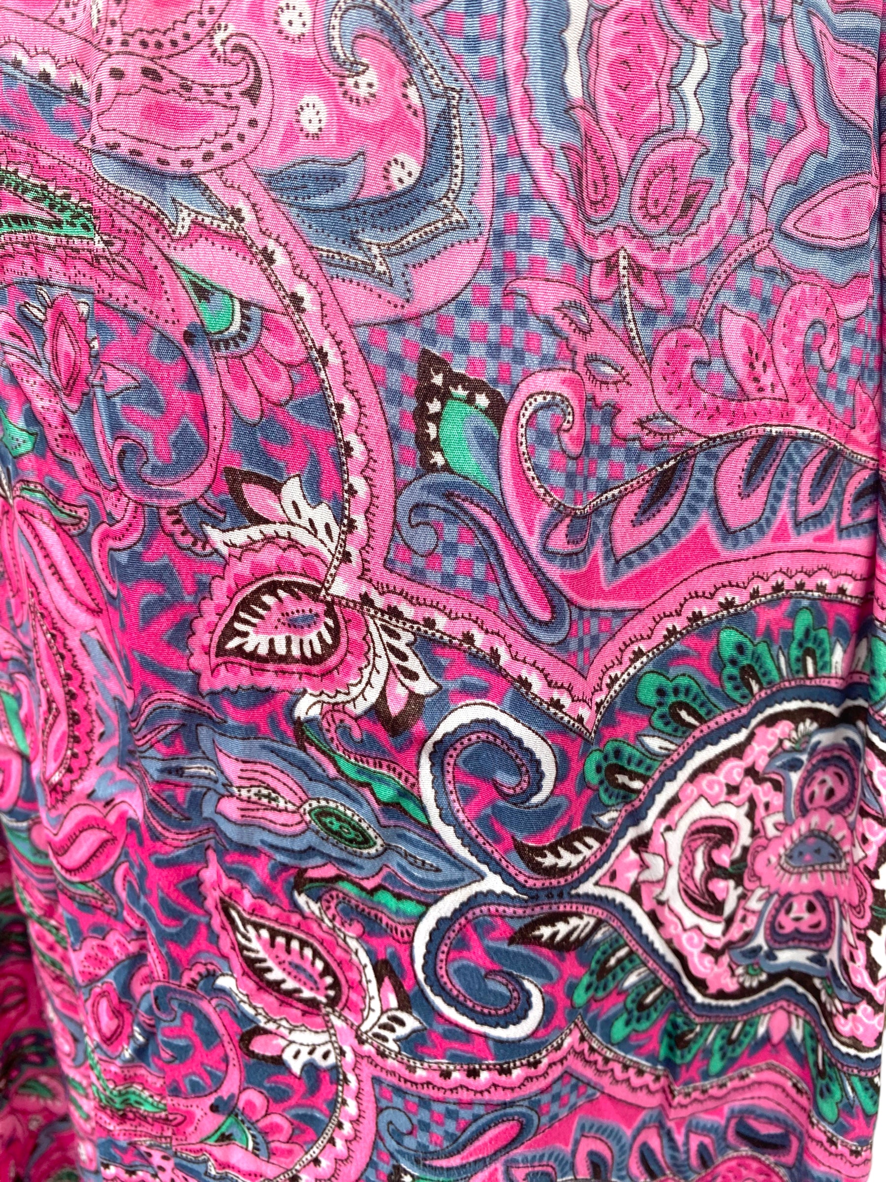 Festival Stall LTD Boho festival Clothing Pink Gold Boho SILK maxi dress | Asymmetric long length Summer| Royal Elegant godess hippie | Vacation | Festival Wedding Party outfit