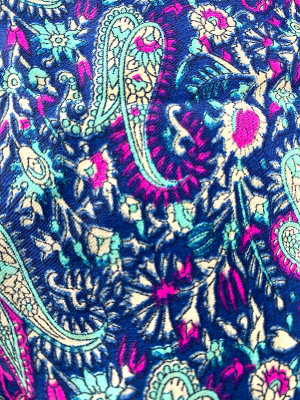 BLUE Boho SILK maxi dress | Asymmetric long length Summer| Royal Elegant godess hippie | Vacation | Festival Wedding Party outfit