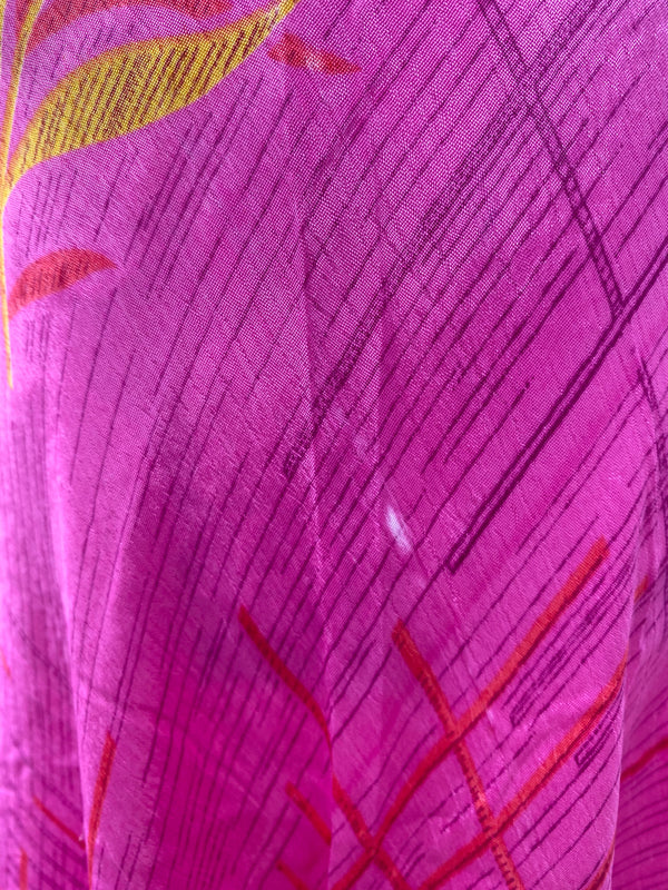 Festival Stall LTD Boho festival Clothing Long Wrap Dress pretty summer Boho hippy Festival maxi Sari - Silk UK 8 10 12 14