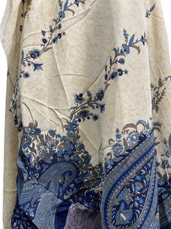 Festival Stall LTD Boho festival Clothing Long Wrap Dress pretty summer Boho hippy Festival maxi Sari - Silk UK 8 10 12 14