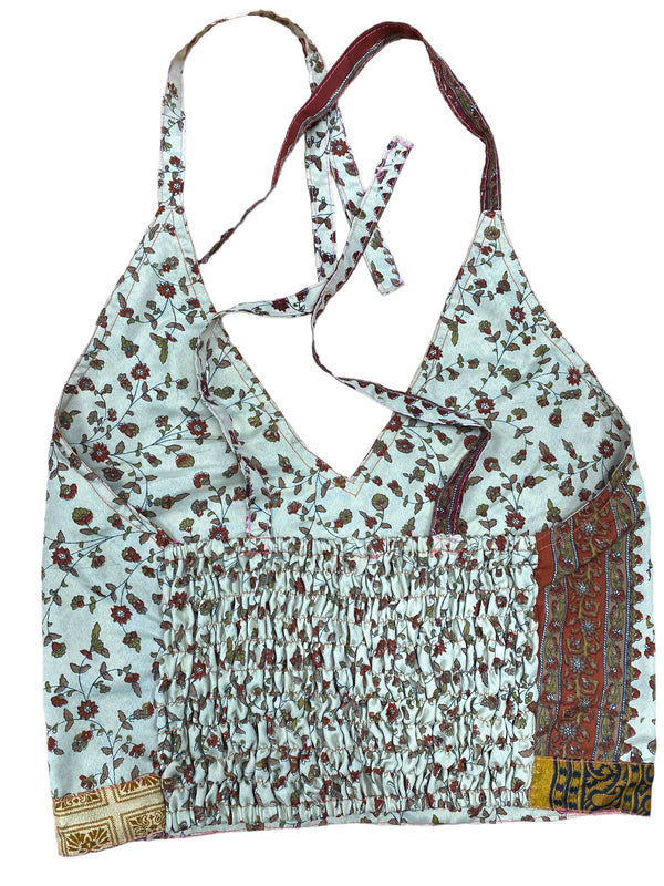 Festival Stall LTD Boho festival Clothing RED Crop Top sexy Boho Hippy Festival pretty summer sun vest A B cup UK 8 10 12