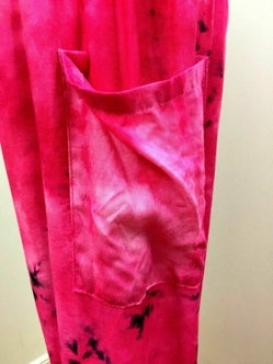 Festival Stall LTD Boho festival Clothing Harem Hippie Pants Loose-fit PINK Yoga Festival Boho Festival trousers ONE SIZE