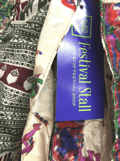 Festival Stall LTD Boho festival Clothing Wrap Skirt short frilled Boho hippy pixie Festival Sari Silk sexy party 6 8 10