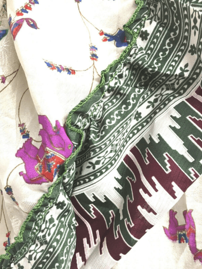 Festival Stall LTD Boho festival Clothing Wrap Skirt short frilled Boho hippy pixie Festival Sari Silk sexy party 6 8 10