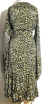 Boho hippie 100% silk kimono cover up wrap long gown robe dress duster coat gift