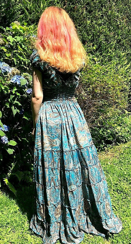 Boho festival maxi dress deals