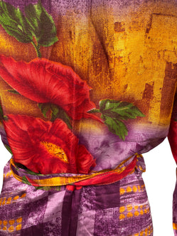 Festival Stall LTD Boho festival Clothing Long Wrap Dress pretty summer Boho hippy Festival maxi Sari - Silk UK 8 10 12 14