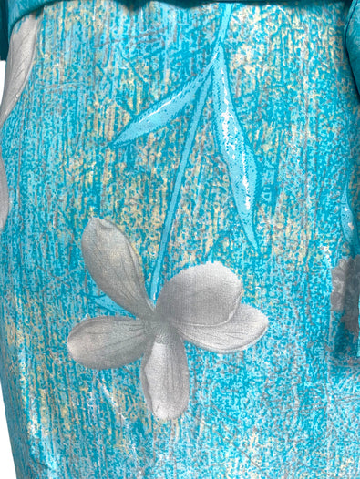 WRAP DRESS pretty Vintage Bell Sleeve Sari Silk Boho Hippy Festival party 14-20