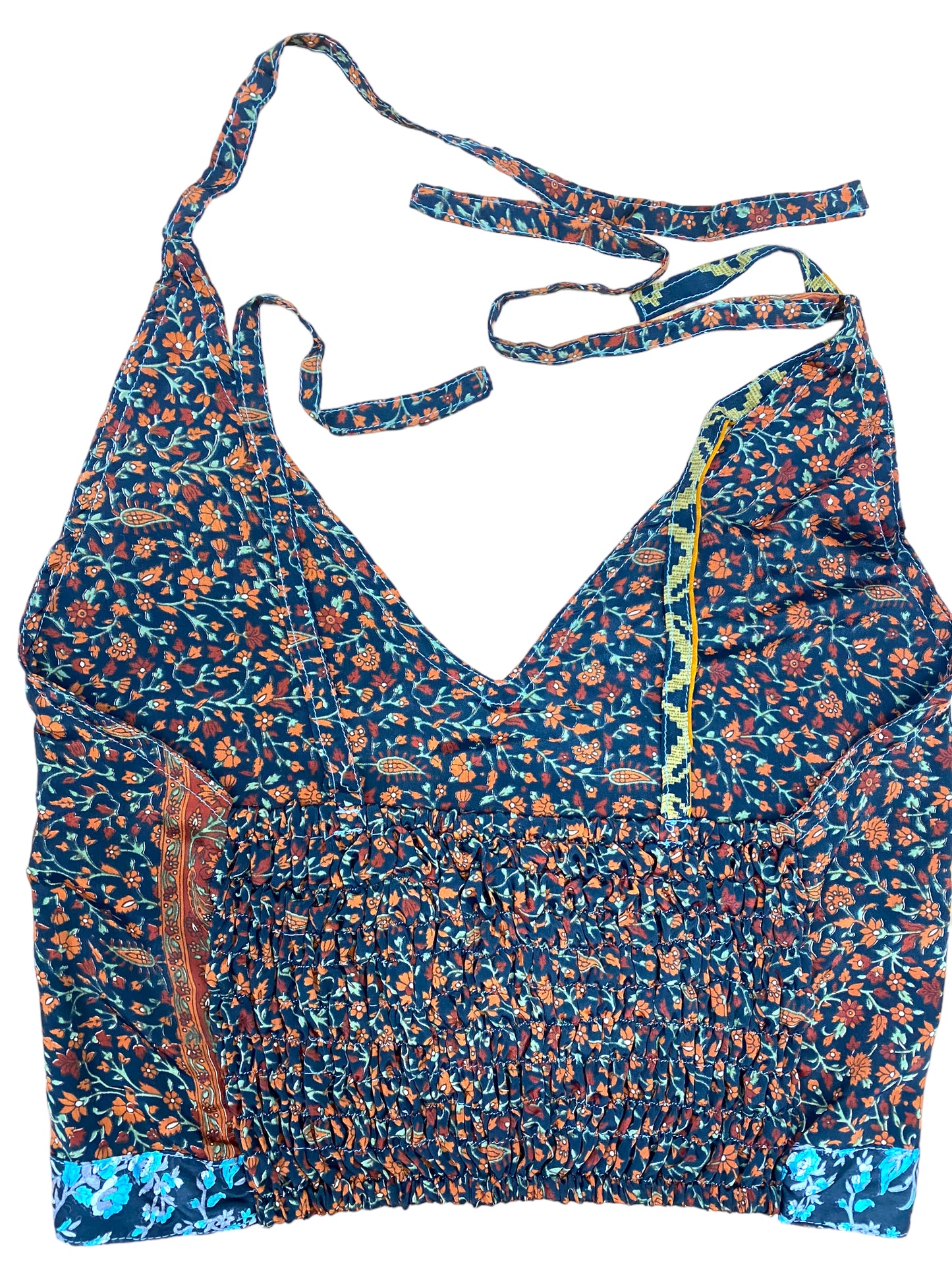 Festival Stall LTD Boho festival Clothing BLACK Crop Top sexy Boho Hippy Festival pretty summer sun vest A B cup UK 8 10 12